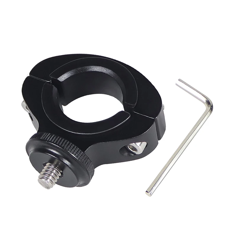 Motorrad Fahrrad Lenker Halterung 1/4 Schraube für GoPro Hero 13 12 für Insta 360 DJI Action Kamera Radfahren Stativ Kugelkopf Adapter – Detail 24