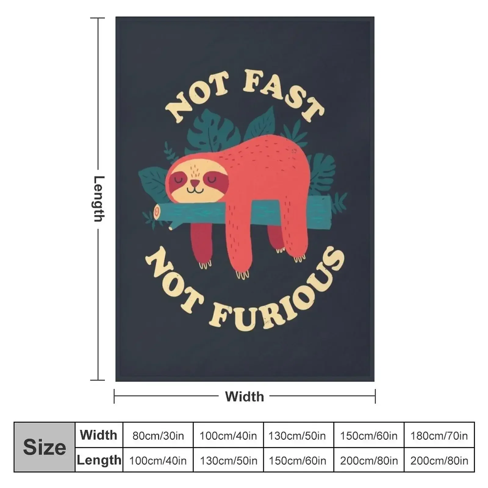 Not Fast, Not Furious Throw Blanket halloween Soft Blankets