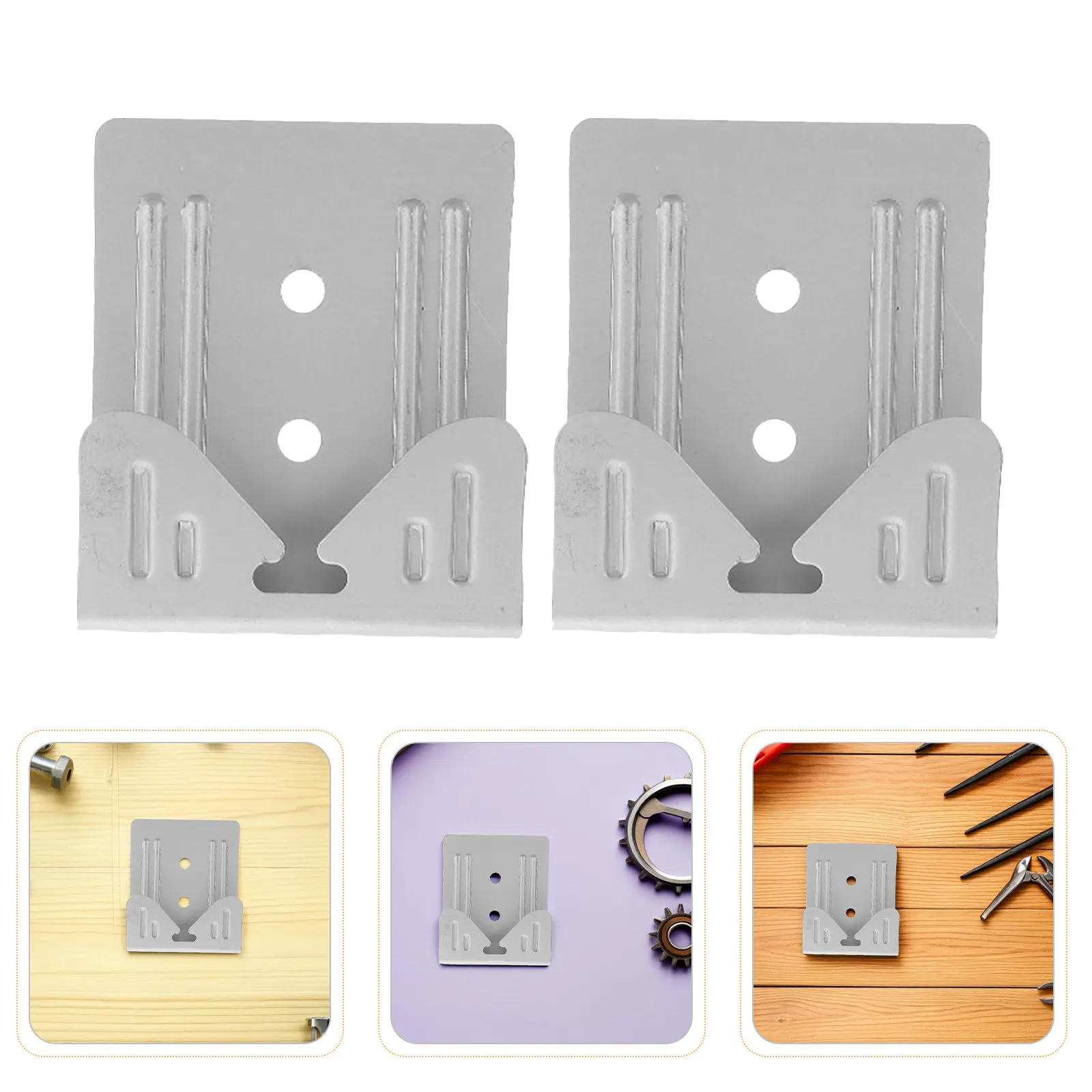 

Набор из 12 прочных металлических креплений для зеркал, крючки для безрамных зеркал, настенное крепление для ванной и гостиной