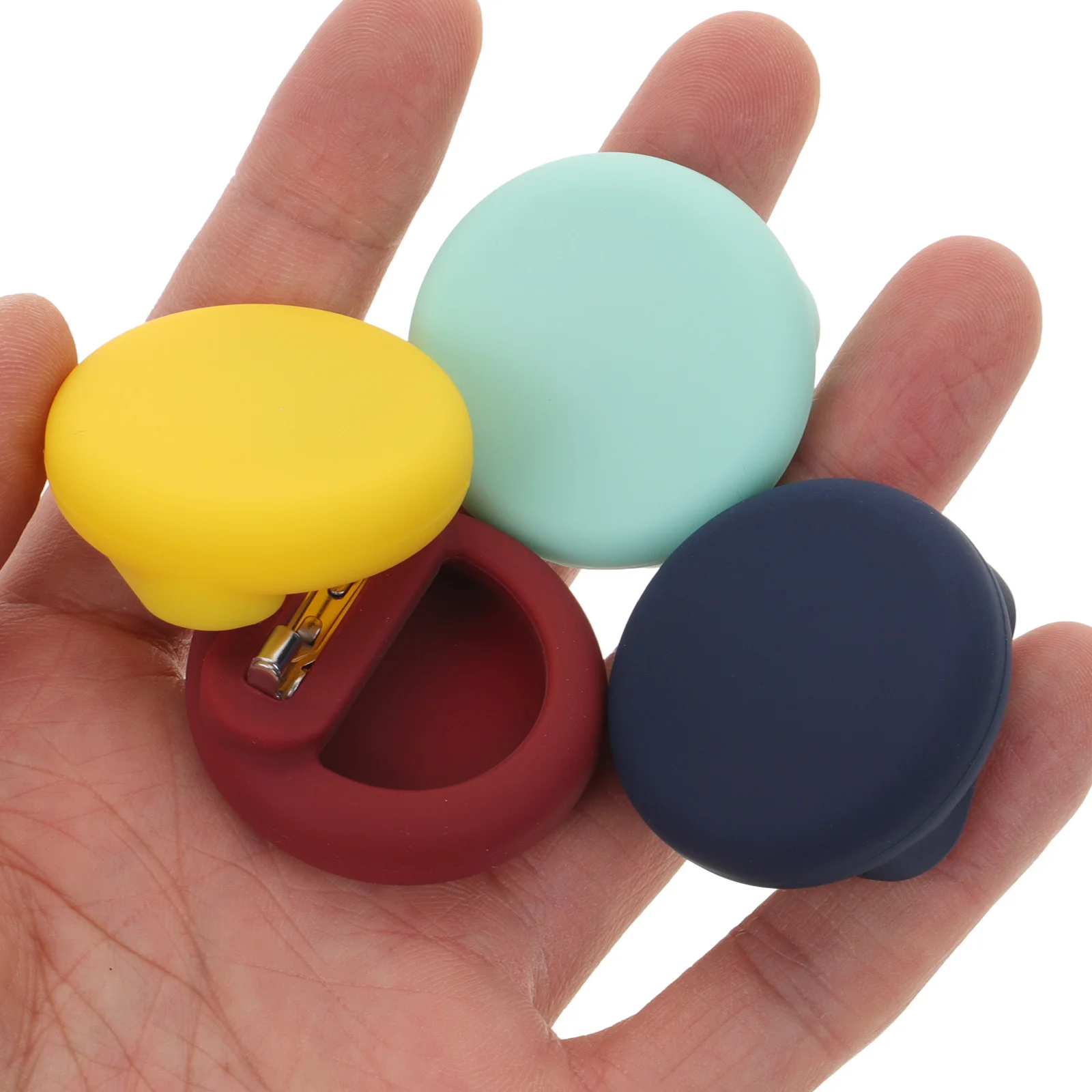 

4Pcs Lightweight Silicone Tracer Protective Cover Durable Travel Case Outdoor Use Shockproof Anti-Scratch Protector