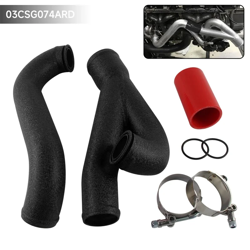 

2" Aluminum Turbo Outlet Charge Pipe Upgrade Kit For 2007 – 2013 E90/E92/E93 BMW 335i / 335xi including 335is N54
