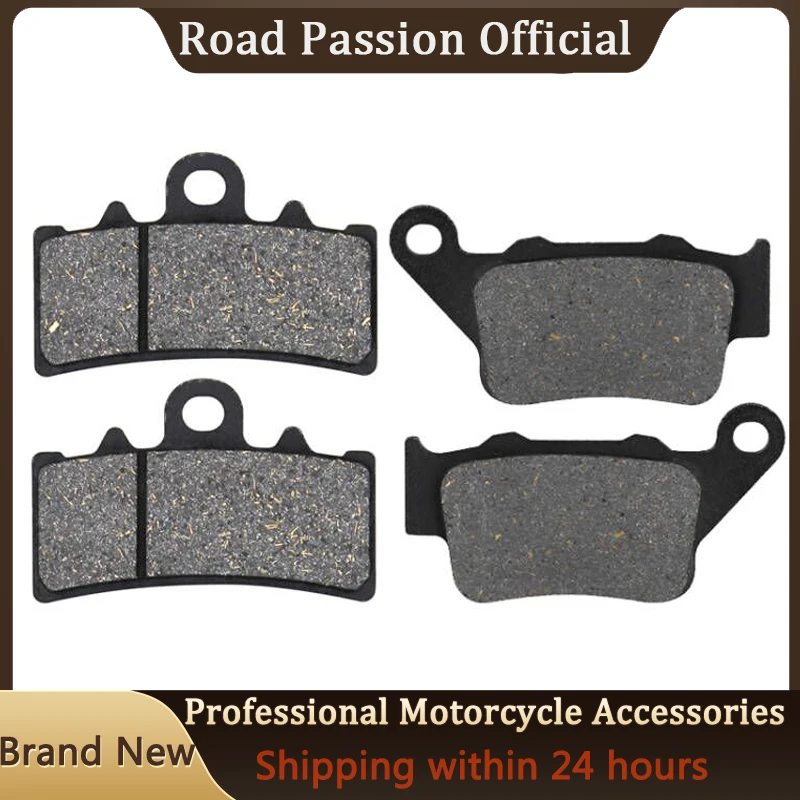 

Road Passion Motorcycle Front Rear Brake Pads For BMW G310R G310GS 2017-2021 Edition 2020-2021 C400X 2018 FA606 FA213