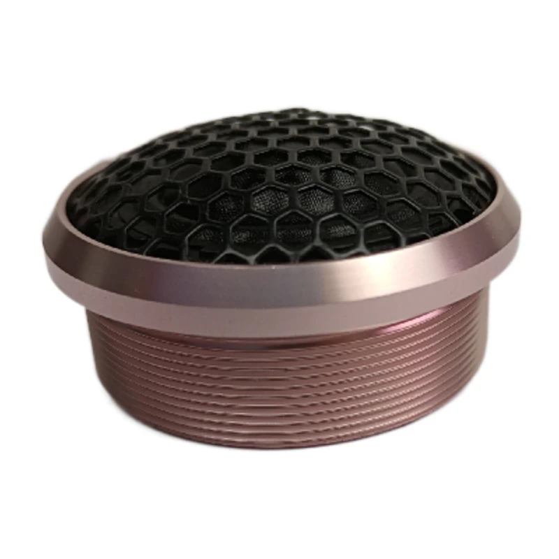 2 Inch Aluminum Shell 4Ω RMS Power 20W 92DB 1200 Hz--30KHz 28mm-Voice coil Neodymium-magnet Car Audio Tweeter Speaker With Grill