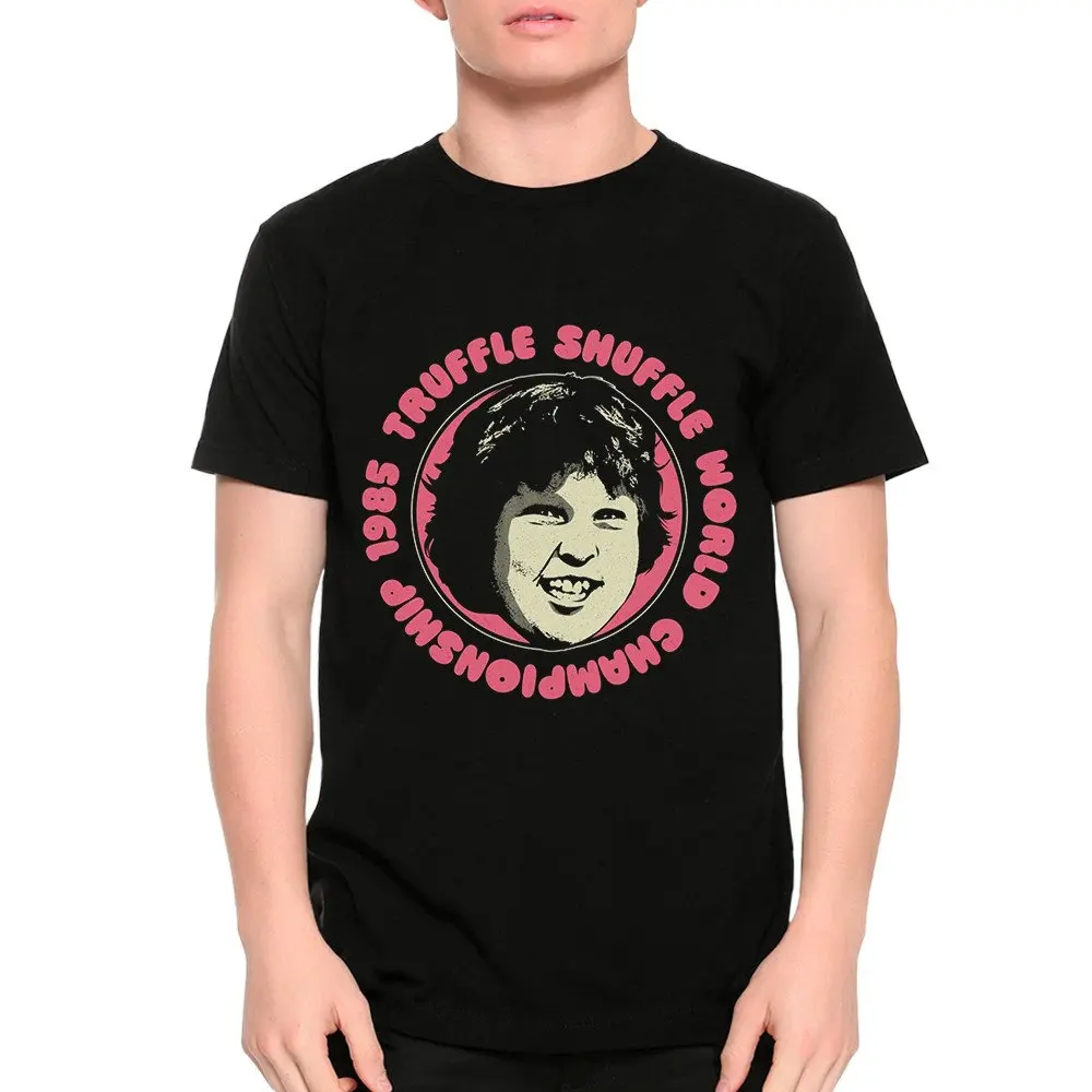 The Goonies Truffle Shuffle World Championship T Shirt 100 Cotton  All Sizes yw 359