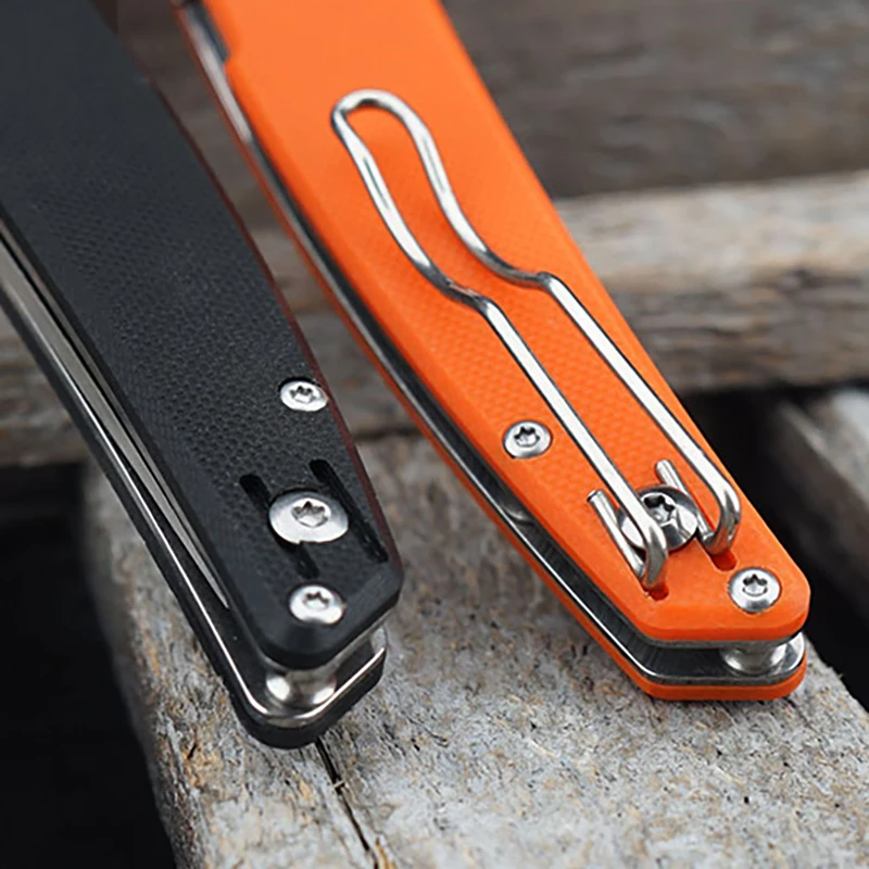 C242 Pocket Folding Tool G10 Handle Hiking CPM S30V Steel Outdoor Portable EDC Tool Men's Gift view 4