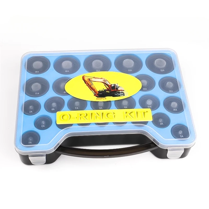 Hot selling Rubber O-ring repair box set wear-resistant waterproof high-temperature high-pressure excavator O-ring