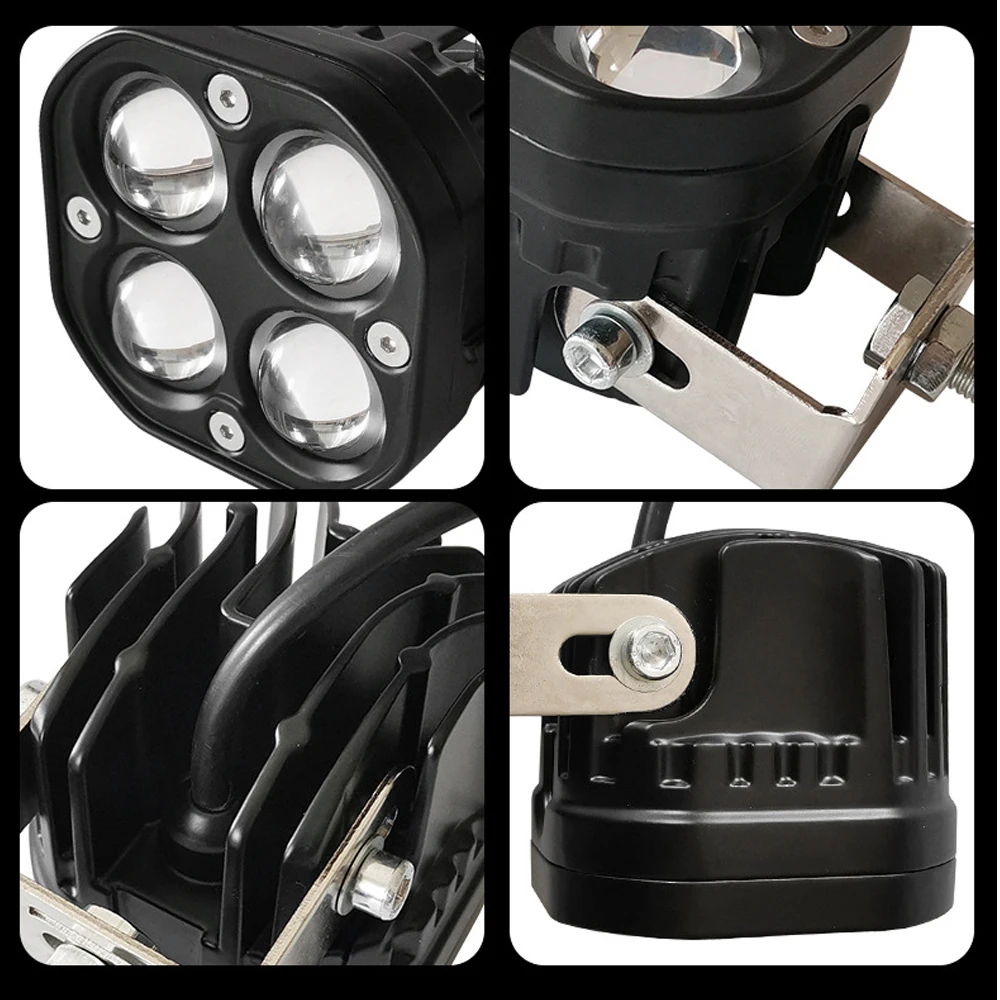 3 Inch Dual Laser 130W LED Car Foglight Fog Lamp Bi Projector Lens