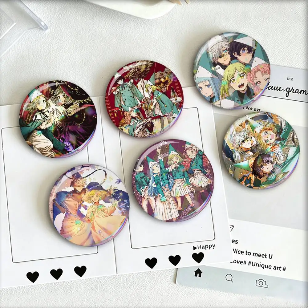 

Witch hat atelier Laser Badge Creative Pins Brooch for Bag Clothes Hat Decor Gifts Fans Collect