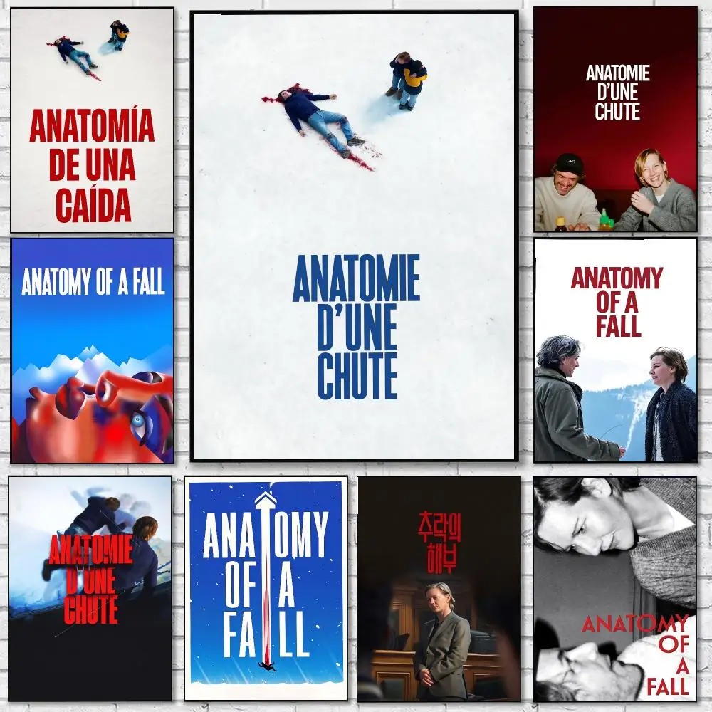 movie Anatomie d'une chute Poster Trendy Classic hot HD Self-Adhesive Waterproof Art Poster Room Decor New Arrival On Sale