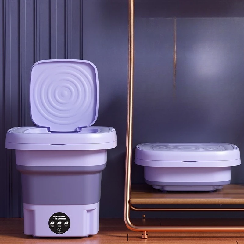 

Портативная мини-стиральная машина для дома, складная стиральная машина для нижнего белья, складная стиральная машина для студенческого общежития