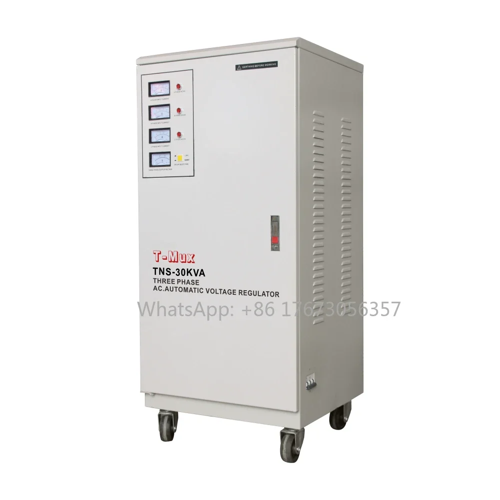 Tns 3 Phase 30kva 50kva Ac Automatic Voltage Regulator Stabilizer Svc Tns