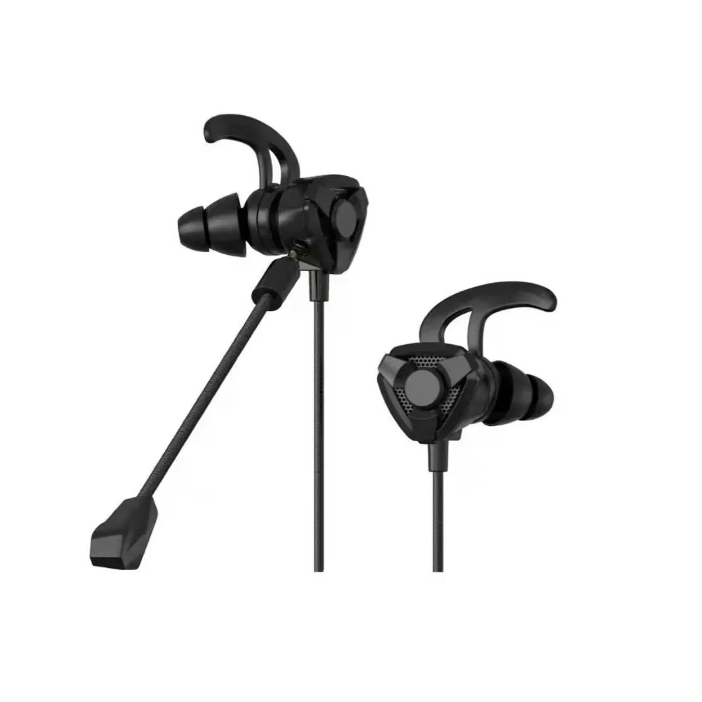 New With Mic Gaming Earphones Universal Professional In-Ear Sports Headphones Durable Multifunctional Headset Game