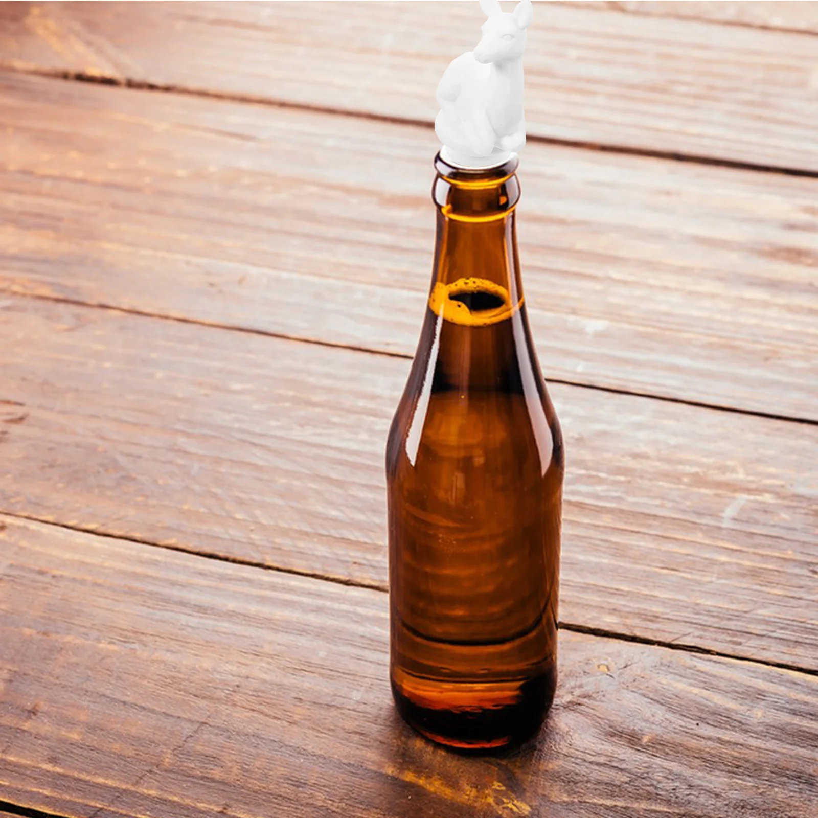 

Silicone Wine Bottle Stopper Animal Shaped Sealer Plug Decorative Saver No Leakage Freshness Party Use Silicone Wine Stopper