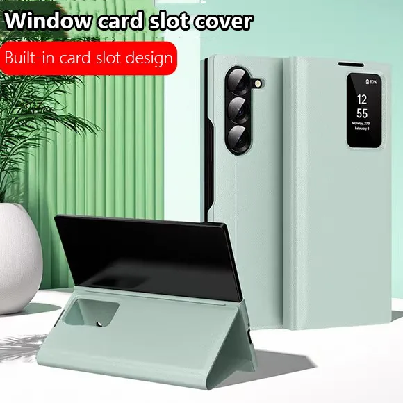 Leather Card Pocke …