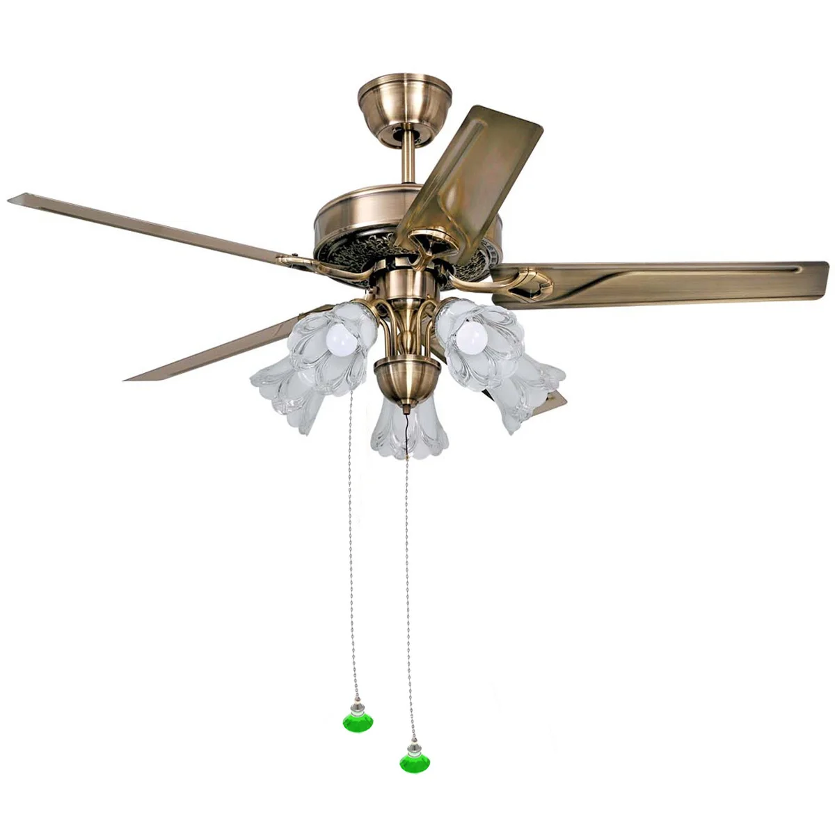 

2Pcs Vintage Crystal Diamond Ceiling Fan Pull Chain Extended Handle Xmas Hanging Pendant Home Wedding Decor Xmas Hanging Pendant