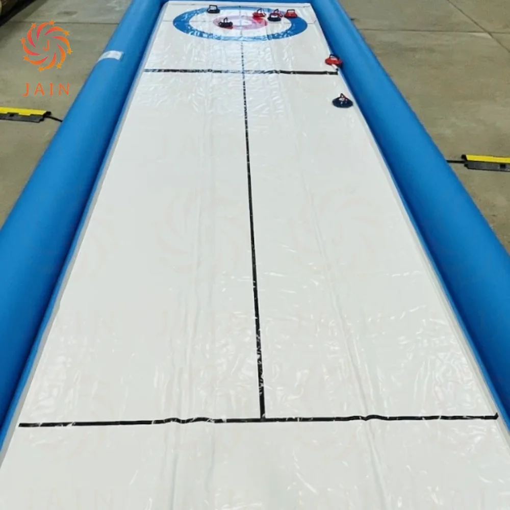 

Inflatable Kiddie Ice Rink Super Quality Synthetic Ice Scaring Rink Backyard Ice Hockey Rink Inflatable Game For Outdoor Indoor