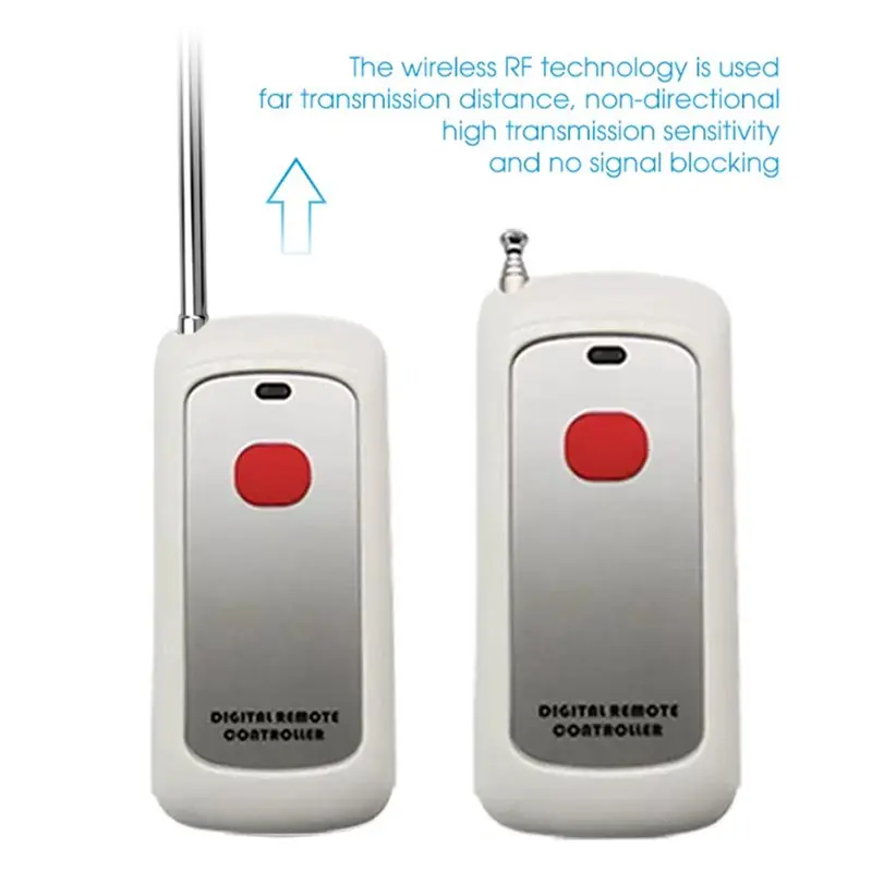 N15R-5X 433Mhz Wireless Remote Control Learning Code EV1527 Module With Antenna Single Button Control 1000M Long Range Opener
