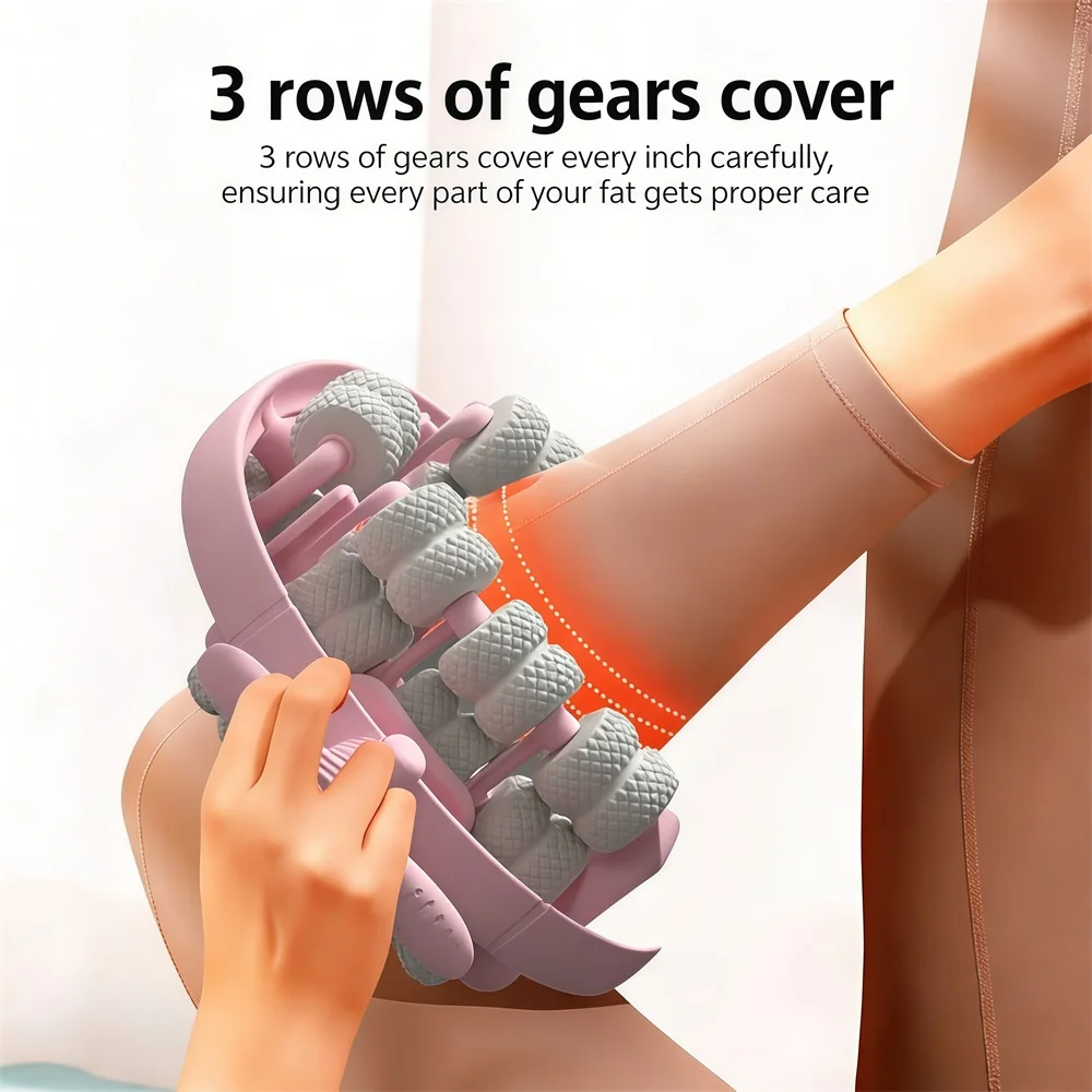 Anti-Cellulite Leg Roller Massager, Office Massage Roller, Men Women Sports Portable Massage Roller, Relieve Soreness & Swelling