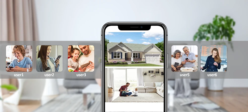 Solar-4G-Kamera für den Außenbereich, kabellos, 8 MP, Dual-Screen-Sicherheitsmonitor 360 ° Vorschau PIR Auto Tracking Smart Home Drahtlose CCTV-Kamera – Detail 15