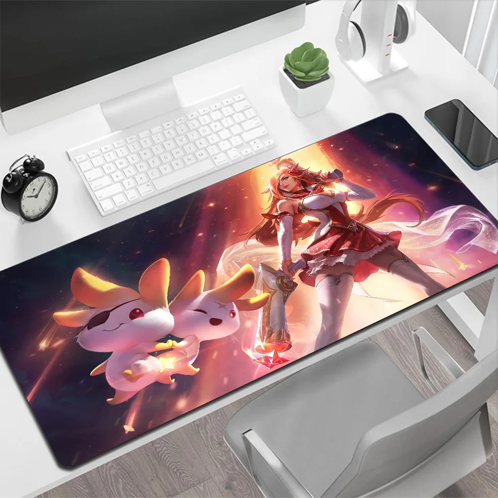 League of Legend Miss Fortune Large Mouse Pad Gaming Mouse Pad PC Gamer Computer Mouse Mat Big Mousepad XXL Keyboard Desk Mat