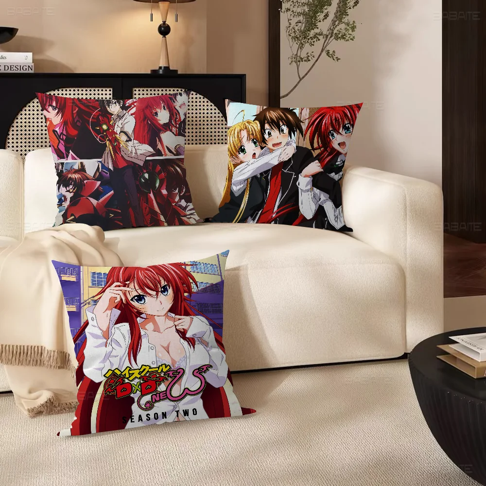

High School Dxd Pillow Cover Design Cushion Cover Decor Holiday Decorati