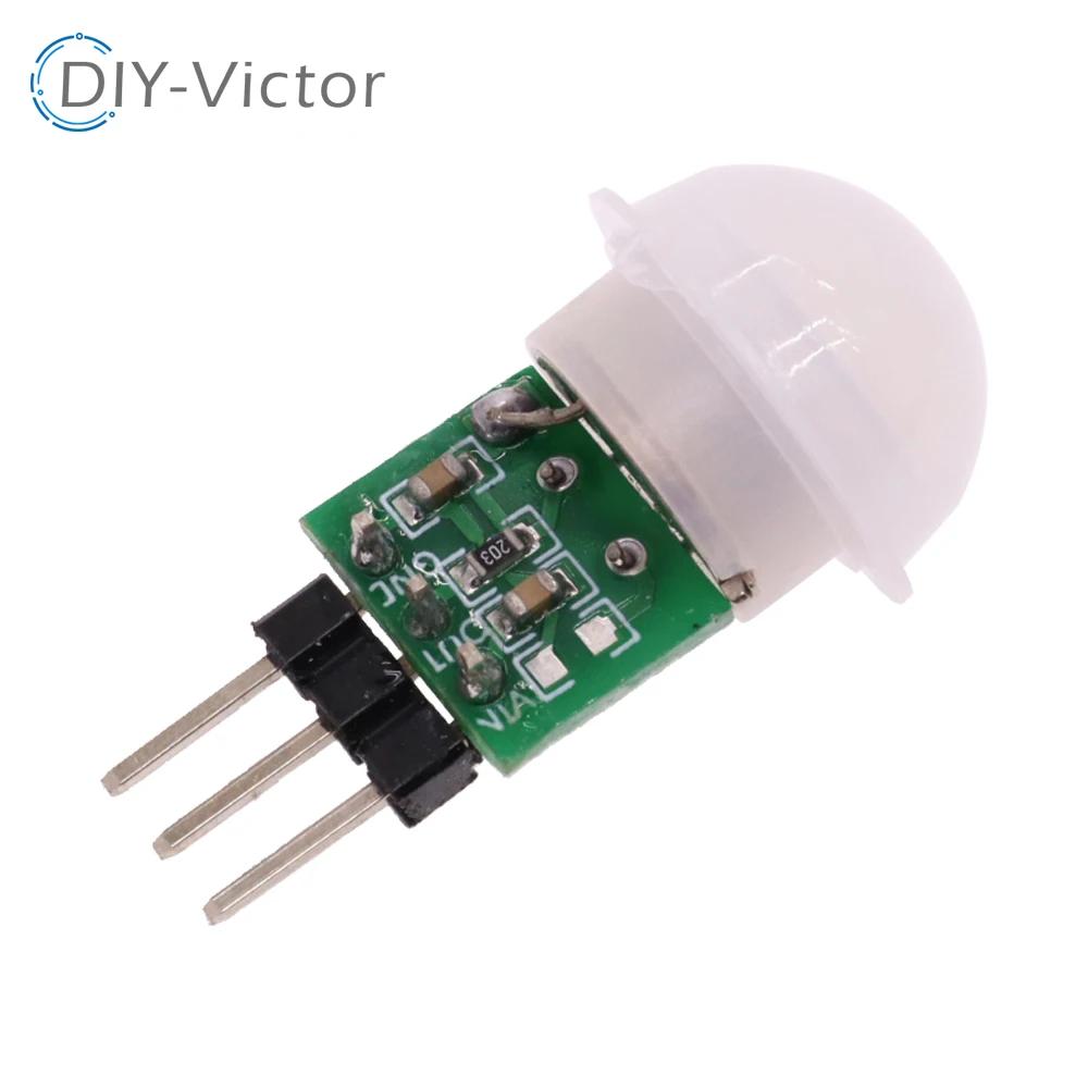 1/5/10PCS Mini IR Pyroelectric Infrared PIR Motion Human Sensor Automatic Detector Module AM312 Sensor DC 2.7 to 12V