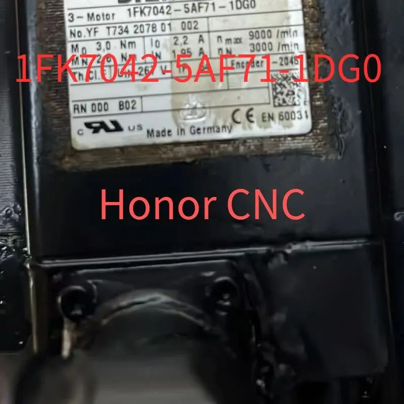 

1FK7042-5AF71-1DG0 Used Tested OK In Good Condition SIMOTICS S synchronous servo motor 1FK7 Compact 3.0 Nm