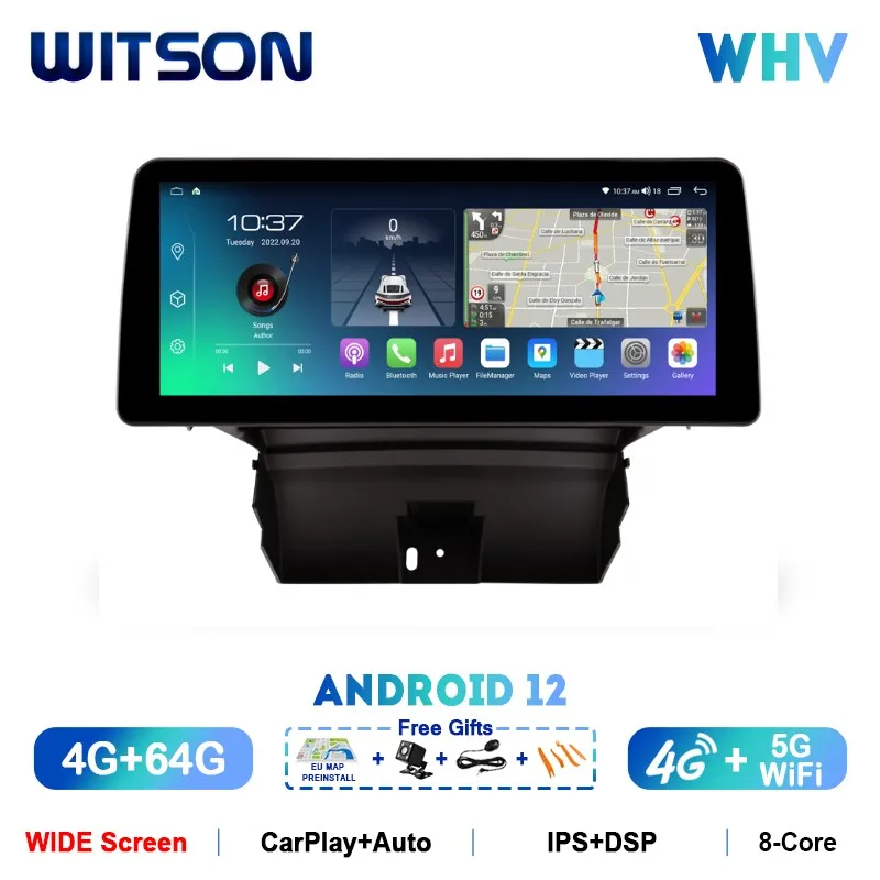 WITSON Android 12 Carplay Auto Stereo for CHEVROLET ORLANDO 2011-2015 DSP 12.3'' IPS Car Radio Navi GPS Vehicle Multimedia