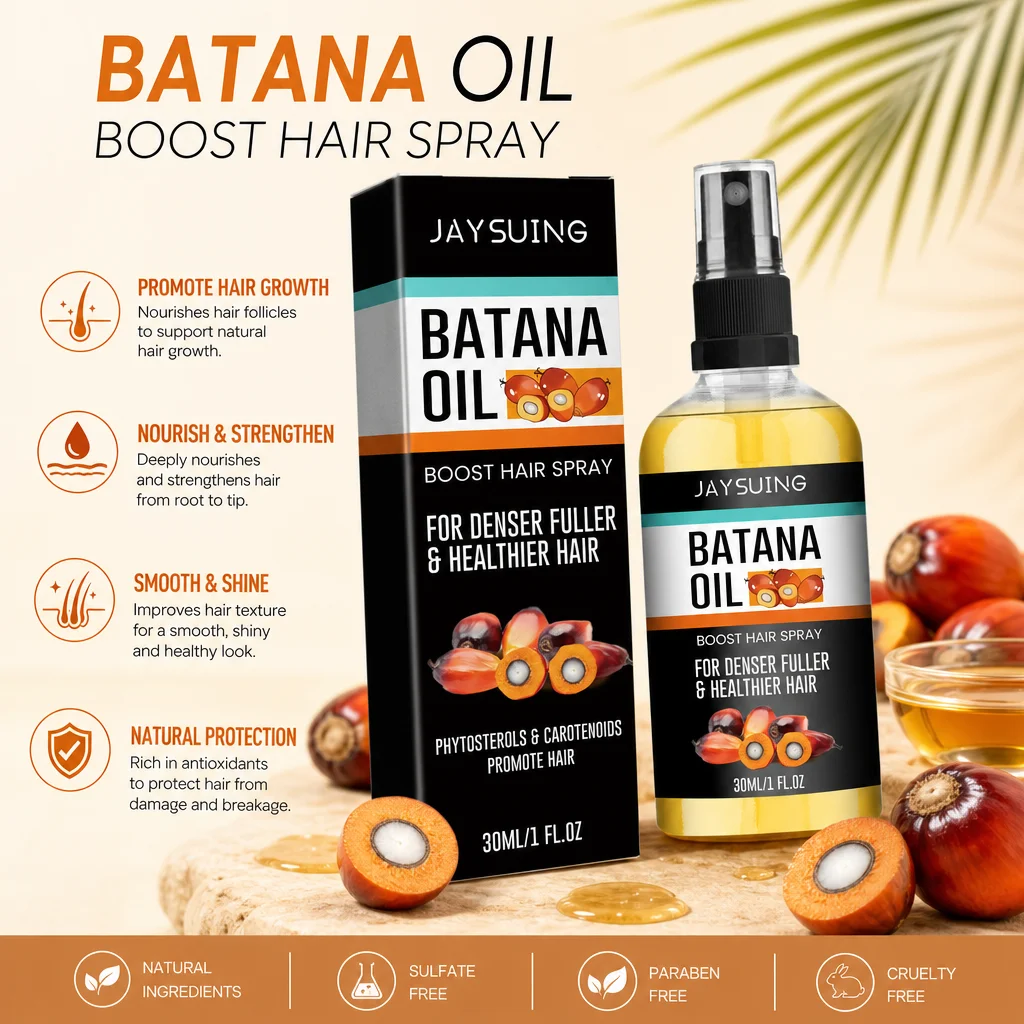 Semprotan Rambut Minyak Batana - Hair Care Orange ulasan dan harga
