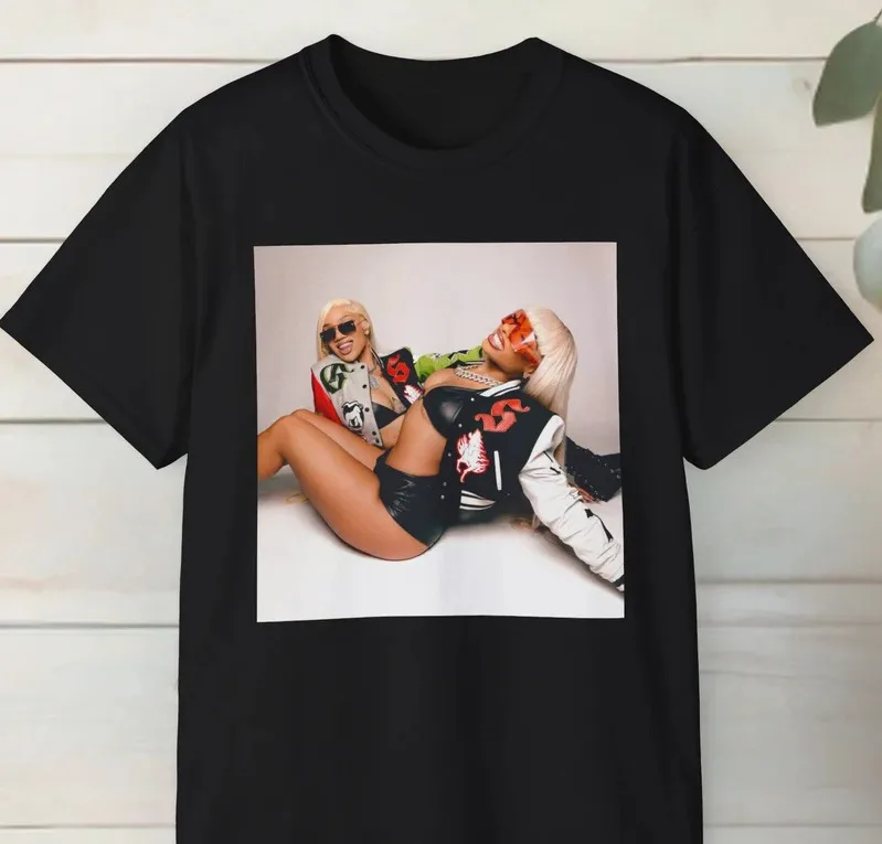 

Megan Thee Stallion And Glorilla Shirt, Short Sleeves For Men Women S-5Xl