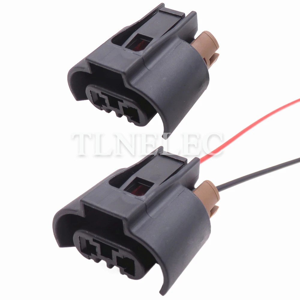 2 Pin Way Auto Modification Connector Accessories Car High Beam Lamp Wiring Harness Sockets For Toyota 9006 9005