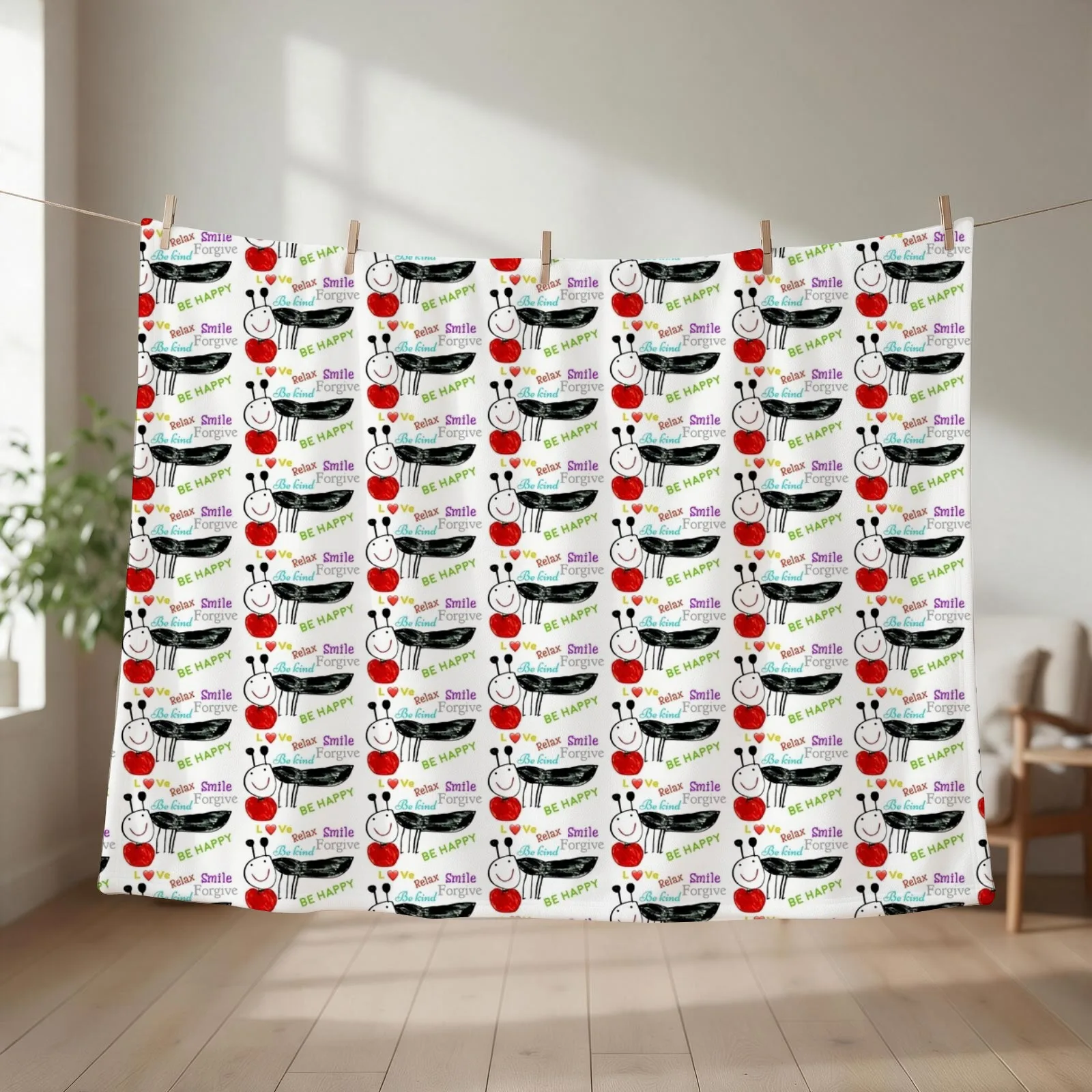 Good feelings Throw Blanket Bed for winter Blankets Sofas Of Decoration Single Blankets