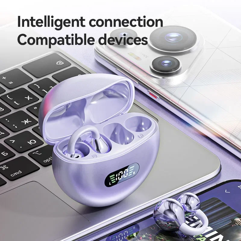 M79 Blth Wireless Earphones Bone Conduction For TWS Earbuds Game Headset Comfort Ear Hanging Type Earphone For Sports