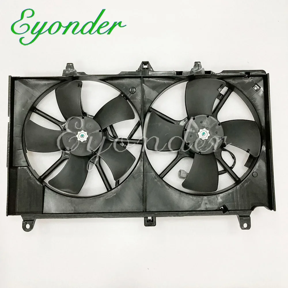 

Cooling Radiator Fan for NISSAN 350Z INFINITI G35 21481CD700 21481CD70A 21481CG010 21483CG010 21481-CF40A 21481-CF40B