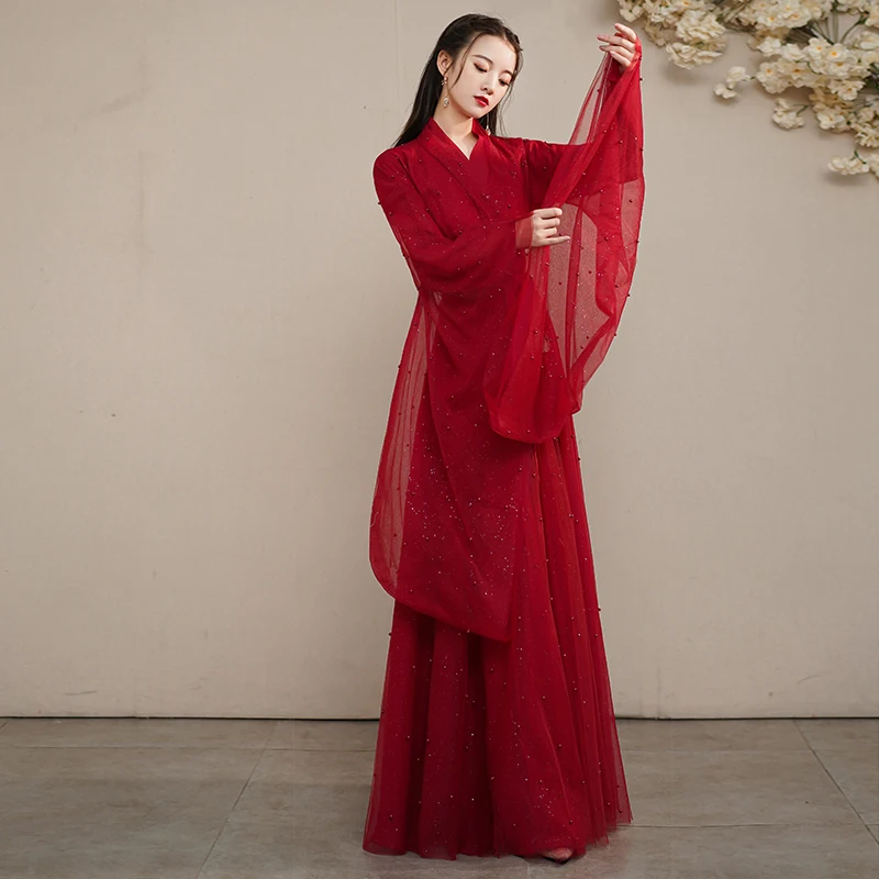 

Танцевальный костюм Hanfu Женский, в китайском стиле