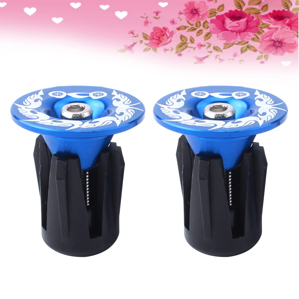 

Handlebar Plugs Aluminum Alloy Black For Mountain Road Fixed Bar End Plugs Gear Folding Bikes Bar End Caps