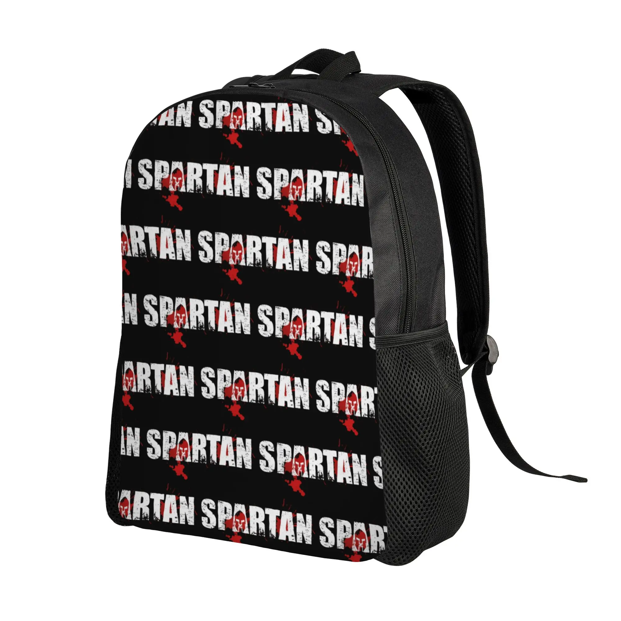 Custom 3D Print Spartan Race Classic Race Reto Backpack for Girls Boys Motors  College School Travel Bags Women Men Bookbag