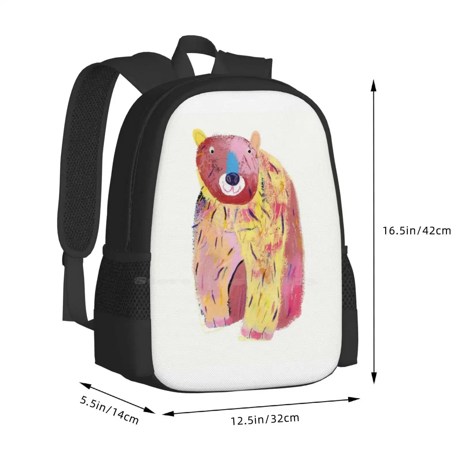 الدب الساخن بيع المدرسية على ظهره حقائب الموضة الدب الاطفال التوضيح الأطفال التوضيح #3