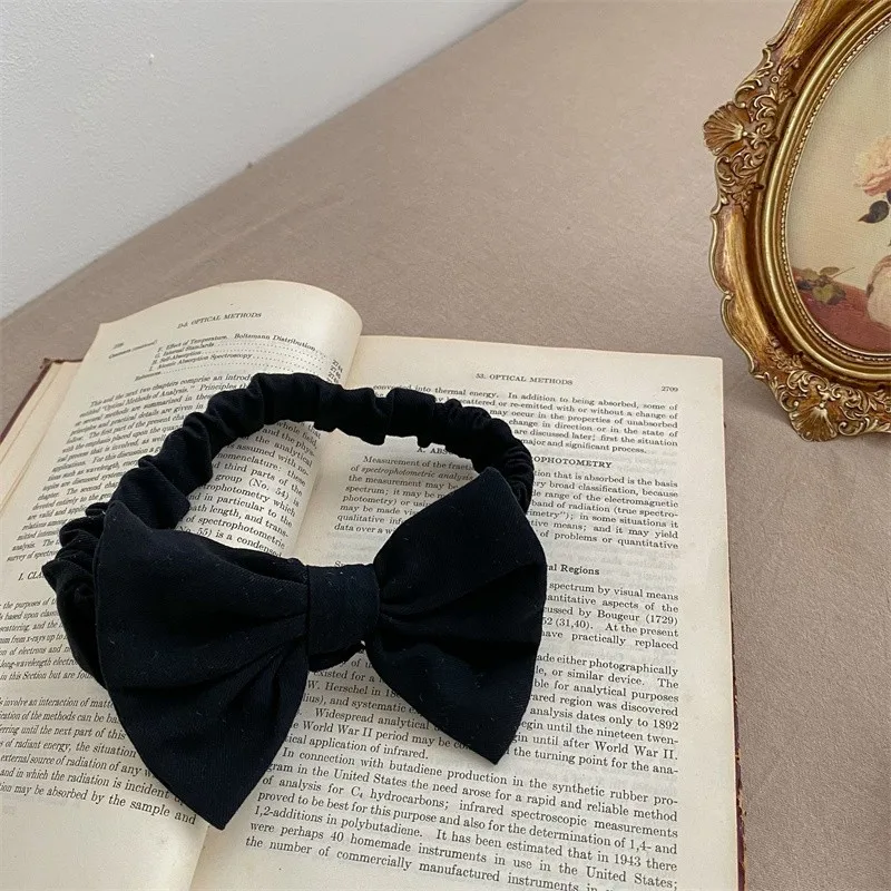Barboteuse à manches longues et bandeau pour bébé, combinaison en coton pour filles, costume de tambours de fleurs noires imbibées, vêtements pour