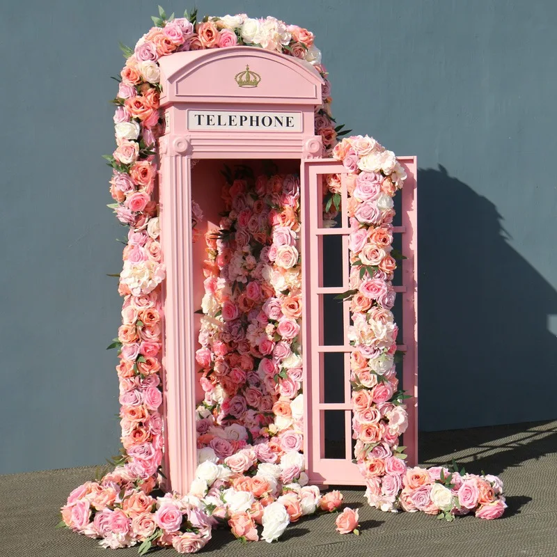 Pink Telephone Booth Factory Wedding Decor London Telephone Booths Antique London Telephone Booth