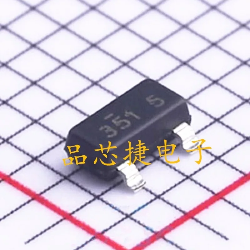 20pcs/Lot NDS351N Marking 351 SOT-23 N-Channel Logic Level Enhancement Mode Field Effect Transistor