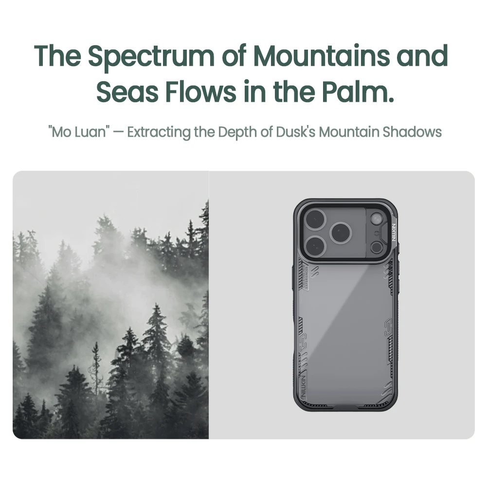 

Чехол Nillkin для iPhone 17 Pro Max 17 Air 17 Pro 17, реквизит Iceblade, экологически чистый противоударный чехол с прозрачной подставкой для объектива