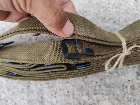 Genuine Original OLD WW2 US ARMY M1 CARBINE RIFLE ARMY BODY SHOULDER SLING SET 10PCS LOT