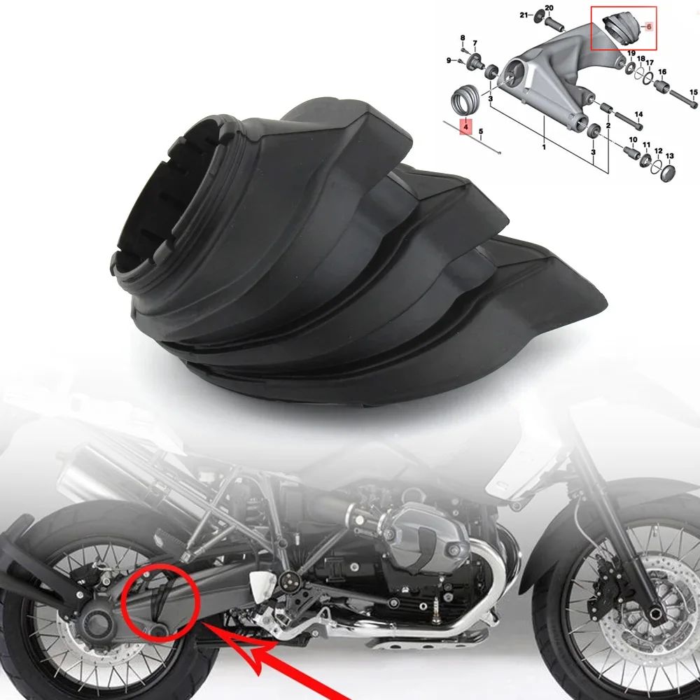 

For BMW R1200GS R1200GS Adventure R 1200 R RT S ST R900RT R nineT HP2 Transmission Shaft Rubber Sleeve Boot Drive Bushing