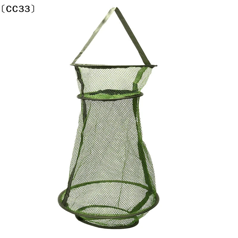 

1 Pc Fishing Net Fishing Creel Tackle Nylon Landing Net Cast Fishing Network Cage〔CC33〕