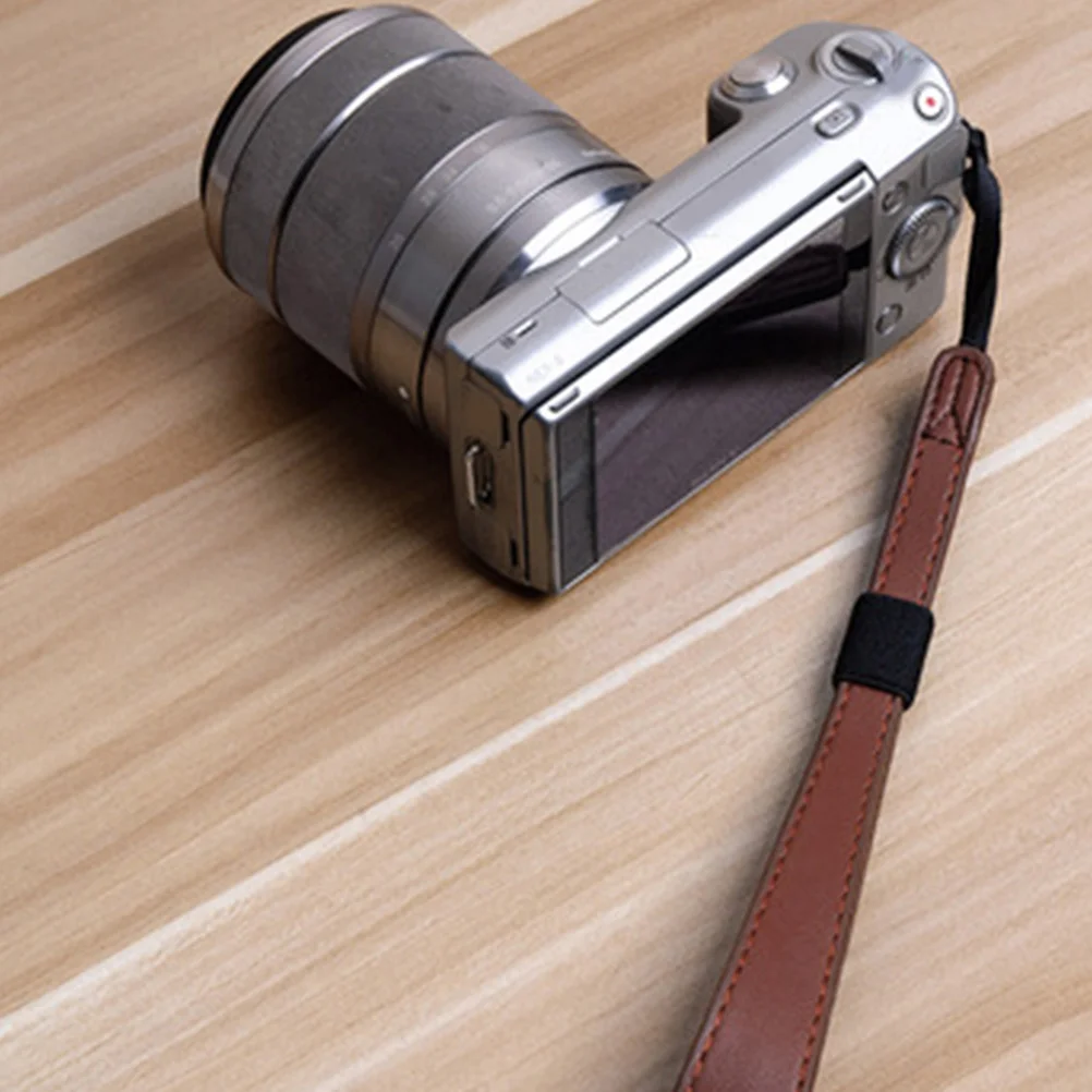 

3Pcs Camera Wrist Lanyards PU Hand Strap Lightweight Secure Anti-Lost Wrist Strap for Phones Cameras Keys Camera Lanyard