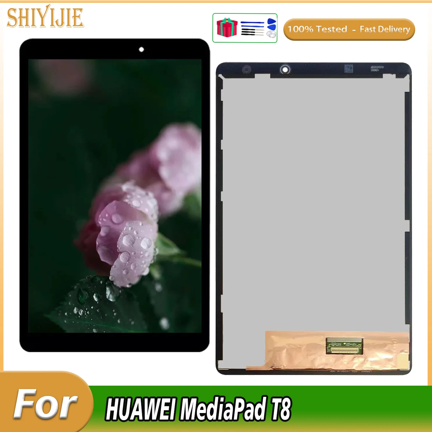 

Original LCD For Huawei MatePad T8 C3 8.0 KOB2-W09 KOB2-L09 BZD-AL00 KOBE2-W09 LCD Display Touch Screen Digitizer Assembly