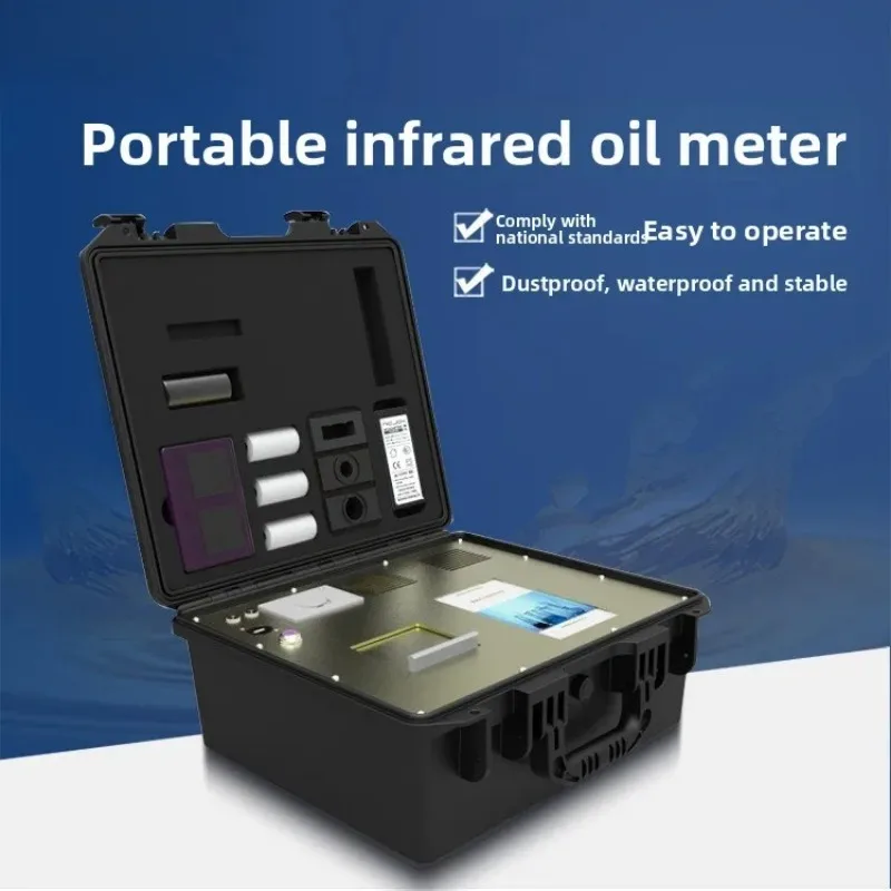 Infrared Oil Tester Portable, Infrared Spectroscopic Oil Tester Water Oil Detector
