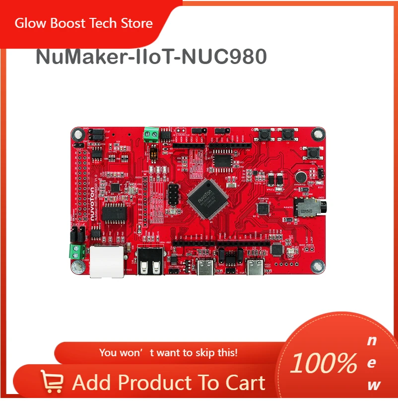

Плата разработки GBNK-980IOTG2 NuMaker-IIoT-NUC980G2