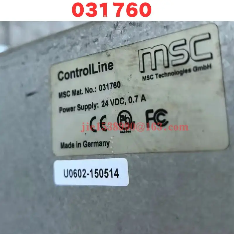 Used Sensor-Control(ASM Mat.NO.:031760) Normal Function Tested OK